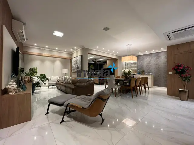Foto 2 de Apartamento com 3 Quartos à venda, 166m² em Pompeia, Santos