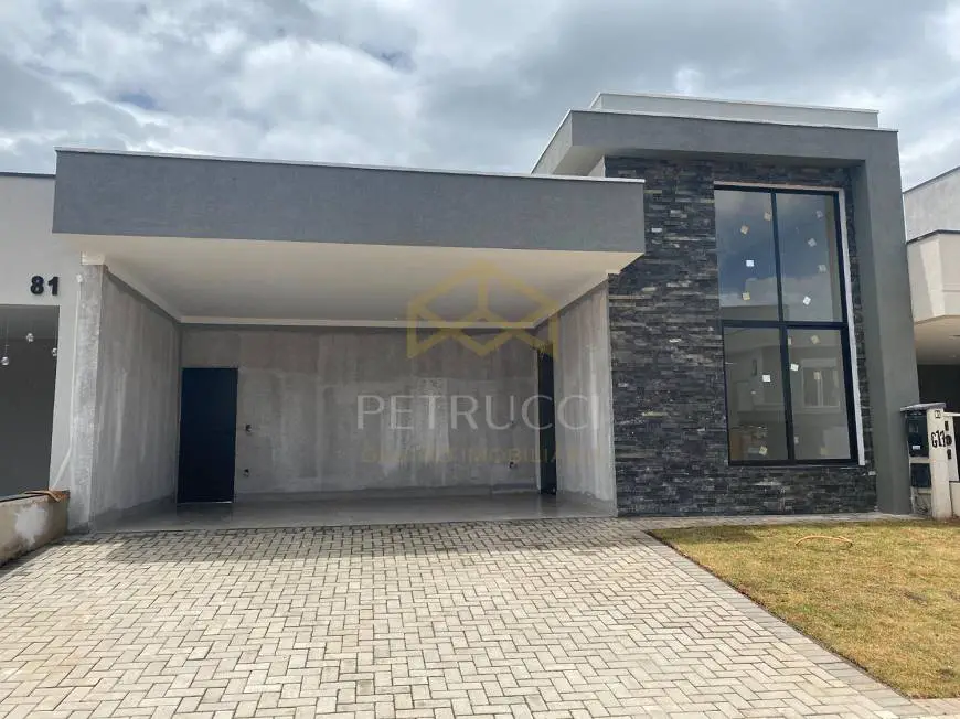 Foto 1 de Casa de Condomínio com 3 Quartos à venda, 177m² em Parque Brasil 500, Paulínia
