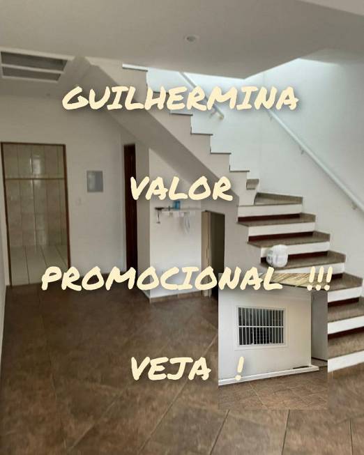 Foto 1 de Sobrado com 2 Quartos à venda, 77m² em Vila Guilhermina, Praia Grande
