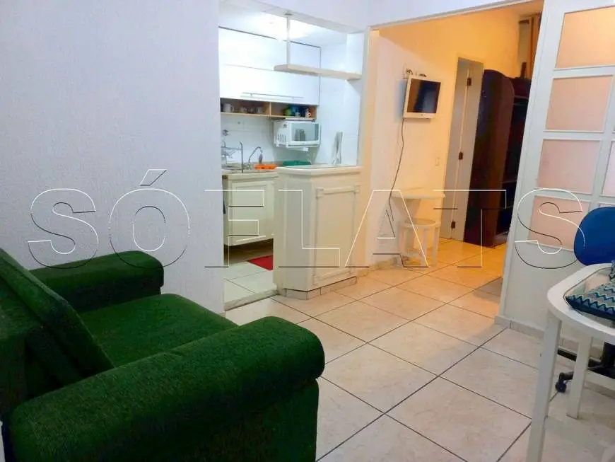 Foto 1 de Flat com 1 Quarto para alugar, 32m² em Bom Retiro, São Paulo
