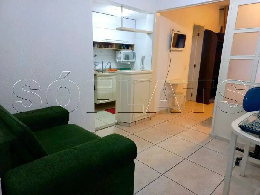 Foto 3 de Flat com 1 Quarto para alugar, 32m² em Bom Retiro, São Paulo