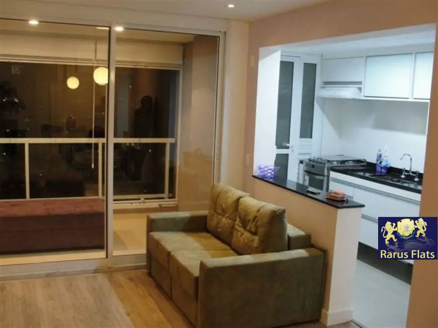Foto 5 de Flat com 1 Quarto para alugar, 45m² em Brooklin, São Paulo