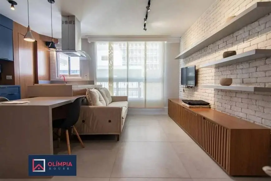 Foto 3 de Apartamento com 1 Quarto para alugar, 70m² em Consolação, São Paulo