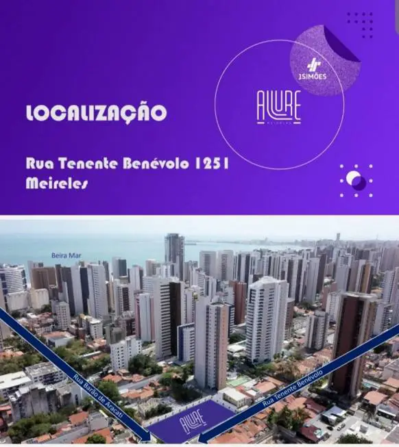 Foto 2 de Apartamento com 3 Quartos à venda, 110m² em Centro, Fortaleza