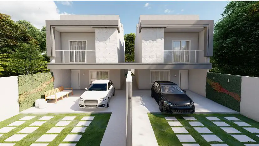 Foto 3 de Casa com 3 Quartos à venda, 189m² em Morada de Laranjeiras, Serra