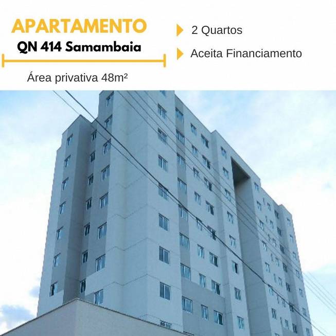Foto 1 de Apartamento com 2 Quartos à venda, 48m² em Samambaia Norte, Brasília