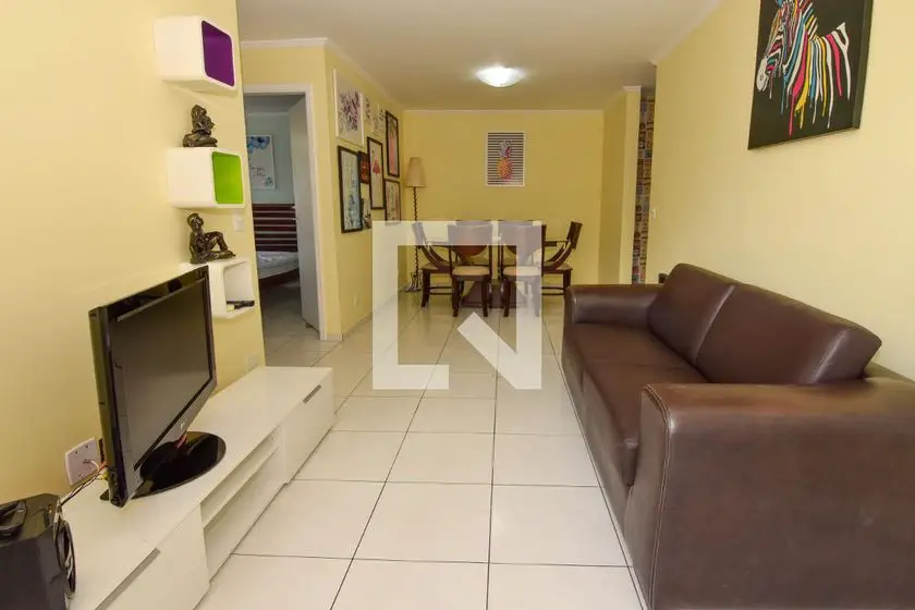 Foto 5 de Apartamento com 2 Quartos para alugar, 76m² em Vila Júlia , Guarujá