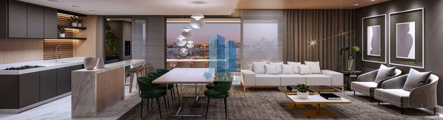 Foto 2 de Apartamento com 3 Quartos à venda, 155m² em Água Verde, Curitiba