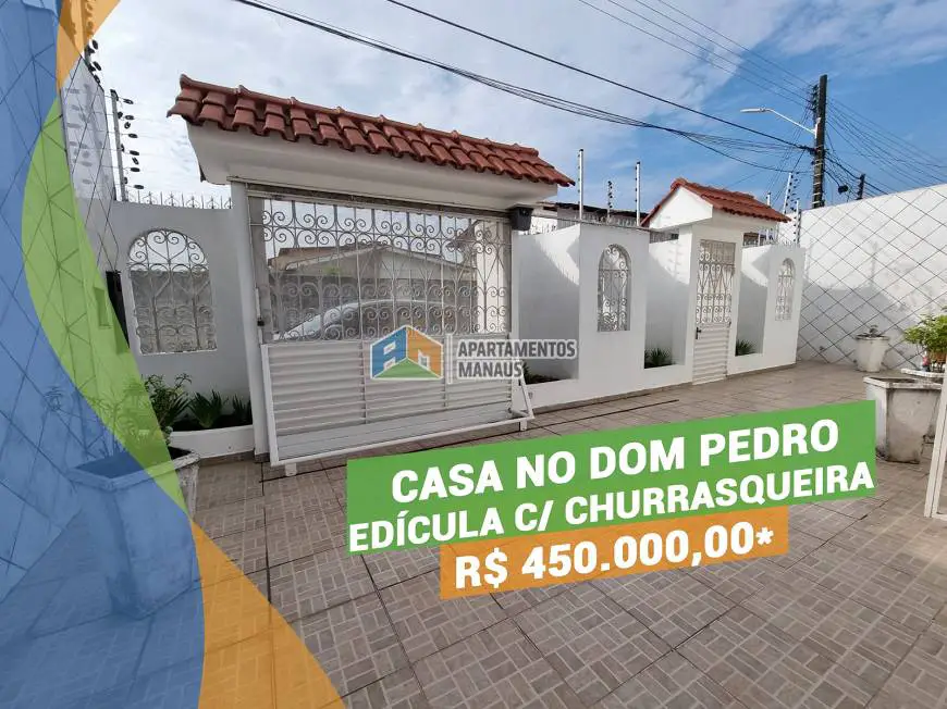 Foto 1 de Casa com 3 Quartos à venda, 100m² em Dom Pedro I, Manaus