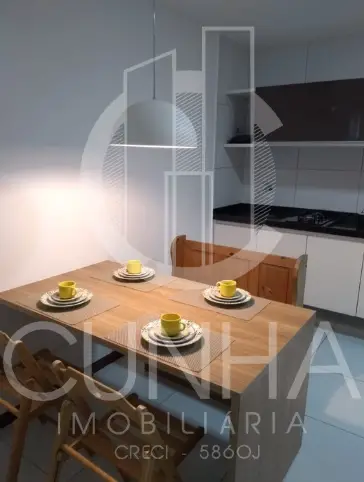 Foto 3 de Apartamento com 1 Quarto à venda, 46m² em Barra Mar, Barra de São Miguel