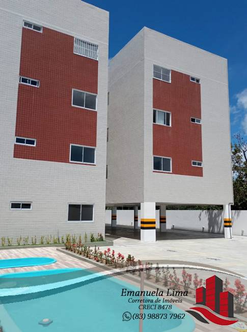 Foto 1 de Apartamento com 2 Quartos à venda, 51m² em Planalto Boa Esperança, João Pessoa