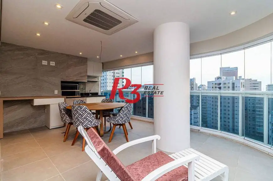 Foto 4 de Apartamento com 3 Quartos à venda, 184m² em Boqueirão, Santos