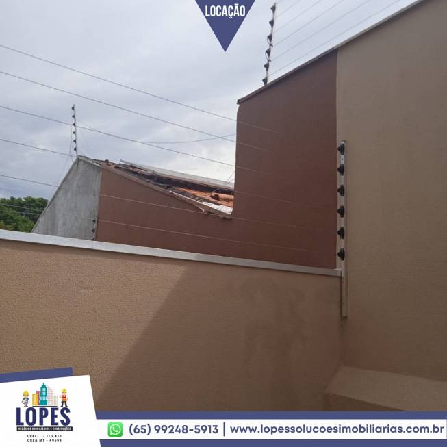 Foto 2 de Casa com 2 Quartos para alugar, 38m² em Nossa Senhora Aparecida, Cuiabá