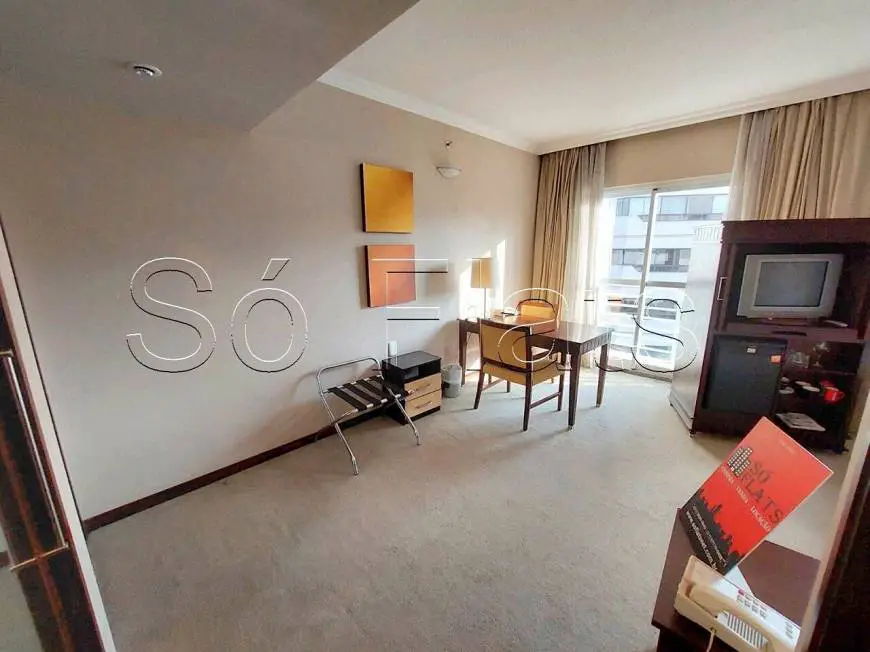 Foto 3 de Flat com 1 Quarto para alugar, 30m² em Chácara Santo Antônio, São Paulo