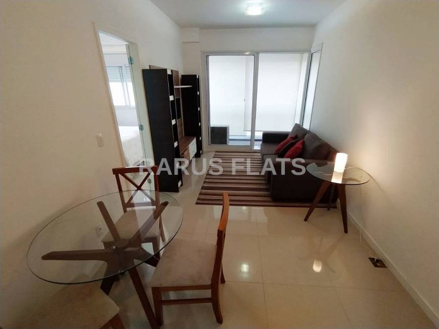Foto 2 de Flat com 1 Quarto para alugar, 43m² em Vila Olímpia, São Paulo