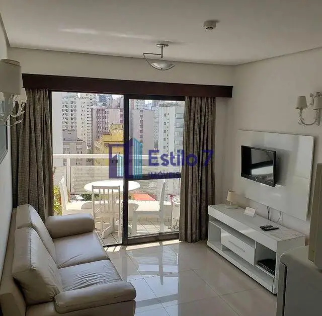Foto 1 de Apartamento com 1 Quarto para alugar, 33m² em Indianópolis, São Paulo