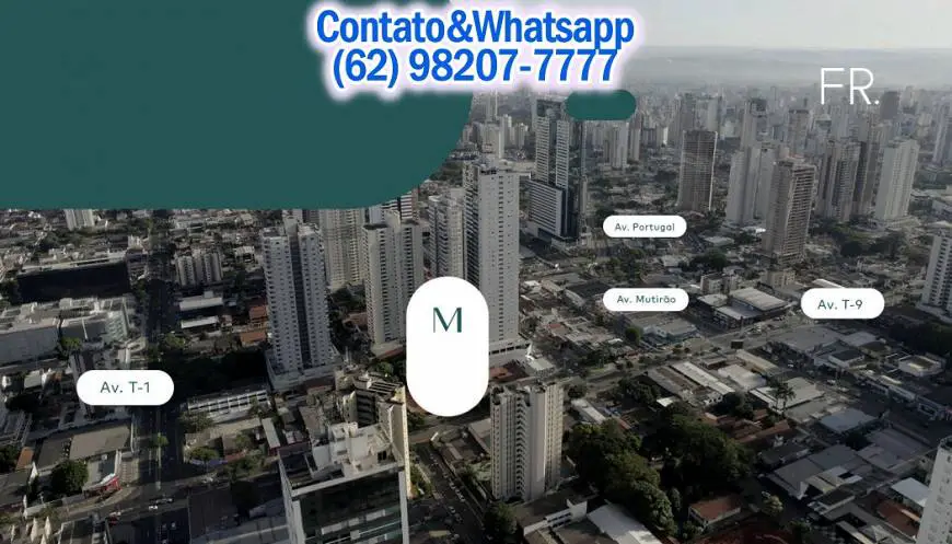 Foto 3 de Apartamento com 1 Quarto à venda, 50m² em Setor Bueno, Goiânia