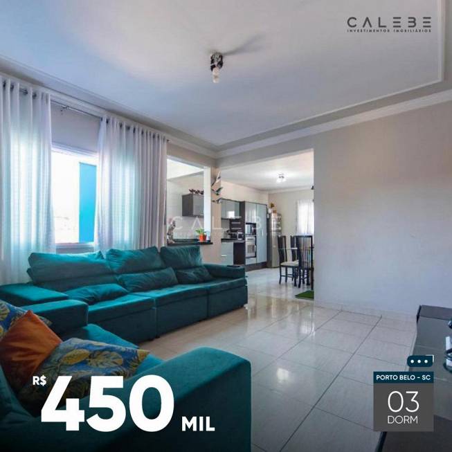 Foto 1 de Apartamento com 3 Quartos à venda, 100m² em Perequê, Porto Belo