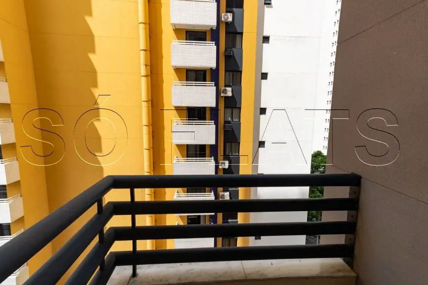 Foto 5 de Flat com 1 Quarto à venda, 43m² em Moema, São Paulo