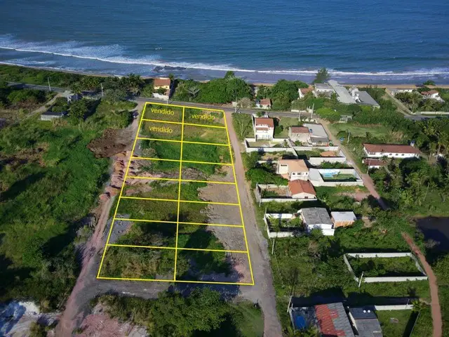 Foto 1 de Lote/Terreno à venda, 300m² em Praia Grande, Fundão