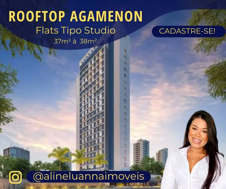 Foto 1 de Apartamento com 1 Quarto à venda, 38m² em Boa Vista, Recife