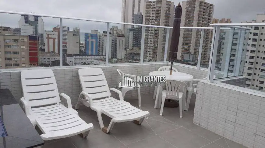 Foto 3 de Apartamento com 1 Quarto à venda, 39m² em Boqueirão, Praia Grande