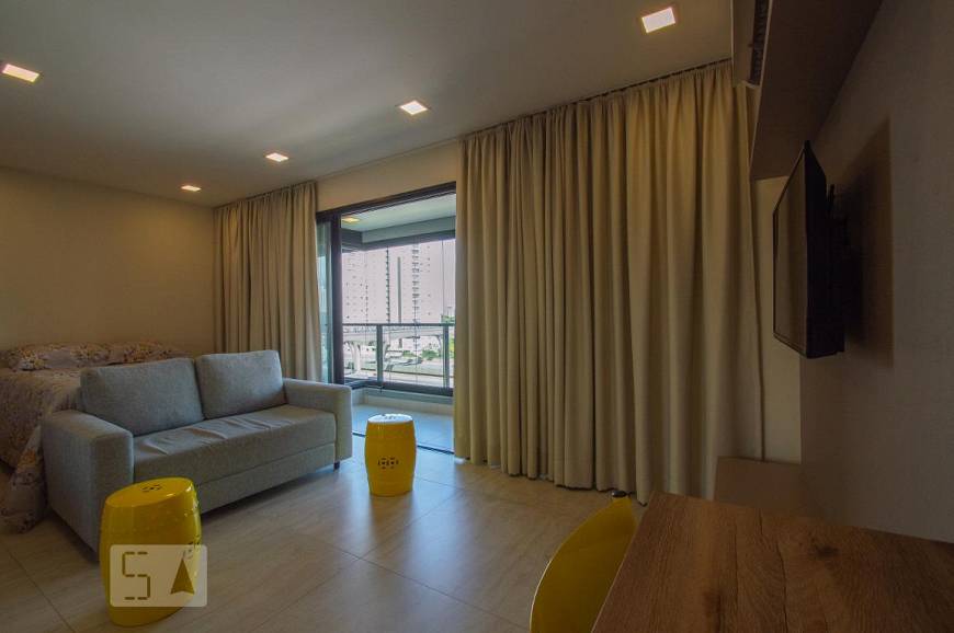 Foto 1 de Apartamento com 1 Quarto para alugar, 36m² em Brooklin, São Paulo