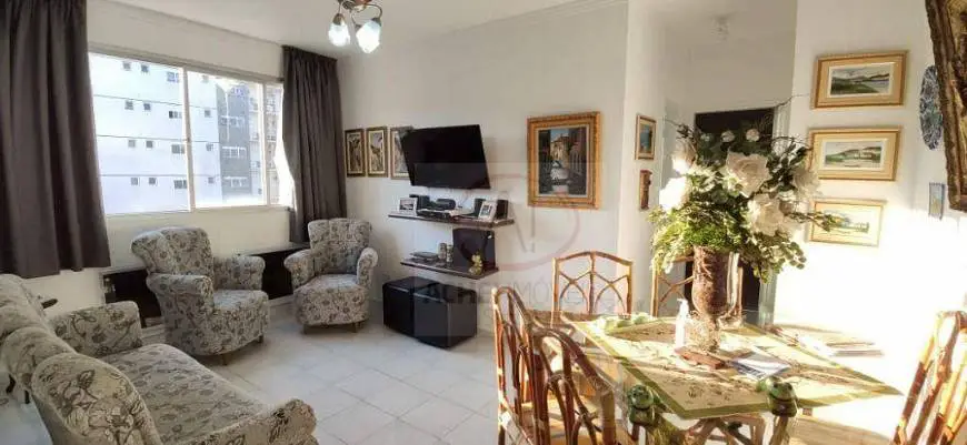 Foto 1 de Apartamento com 1 Quarto à venda, 58m² em Embaré, Santos