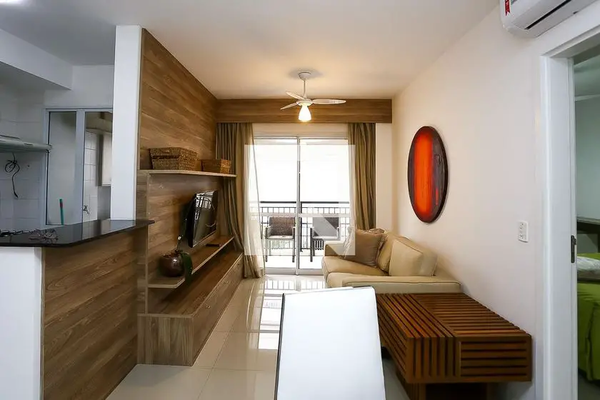 Foto 1 de Apartamento com 1 Quarto para alugar, 50m² em Morumbi, São Paulo