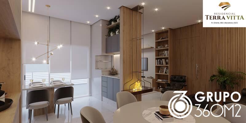 Foto 4 de Apartamento com 3 Quartos à venda, 86m² em Barcelona, São Caetano do Sul