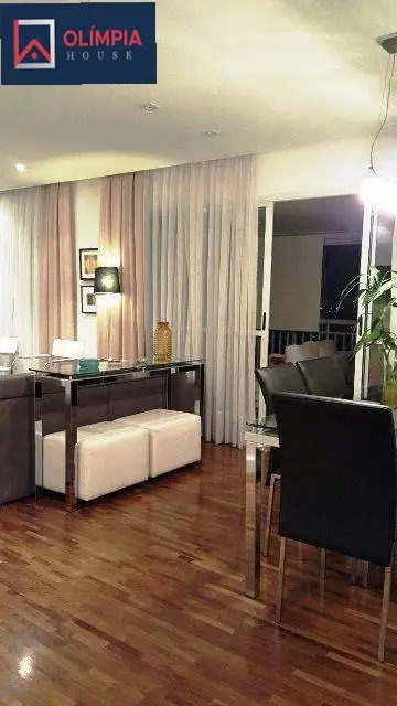 Foto 1 de Apartamento com 3 Quartos para alugar, 130m² em Chácara Santo Antônio, São Paulo