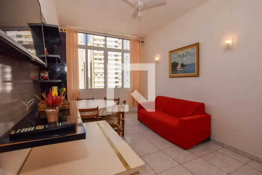 Foto 1 de Apartamento com 1 Quarto para alugar, 70m² em Centro, Guarujá