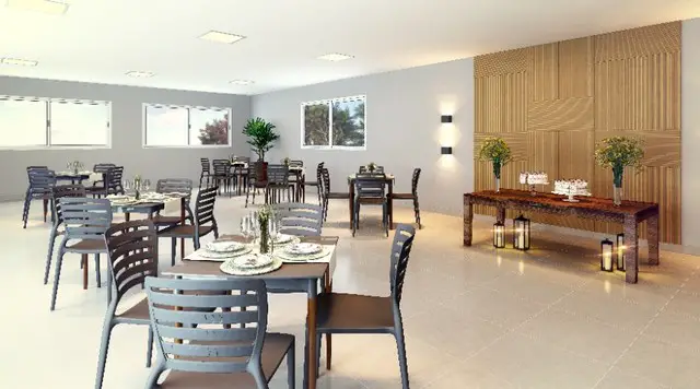 Foto 2 de Apartamento com 2 Quartos à venda, 46m² em Morada de Laranjeiras, Serra