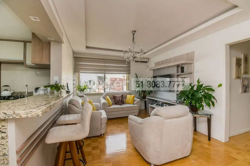 Foto 3 de Apartamento com 3 Quartos à venda, 88m² em Menino Deus, Porto Alegre
