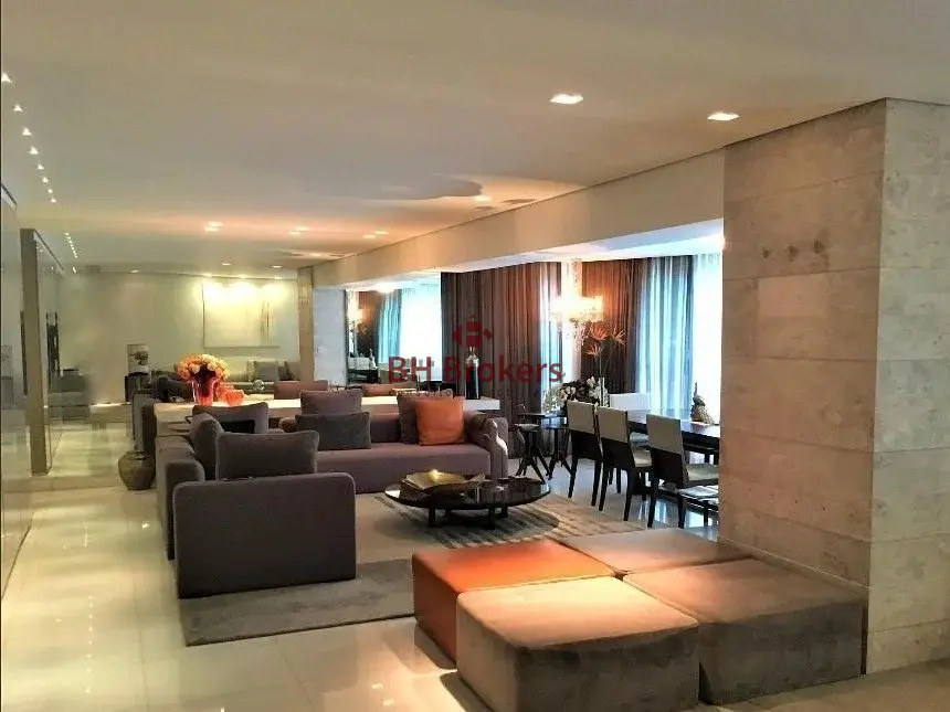 Foto 1 de Apartamento com 4 Quartos para venda ou aluguel, 205m² em Belvedere, Belo Horizonte
