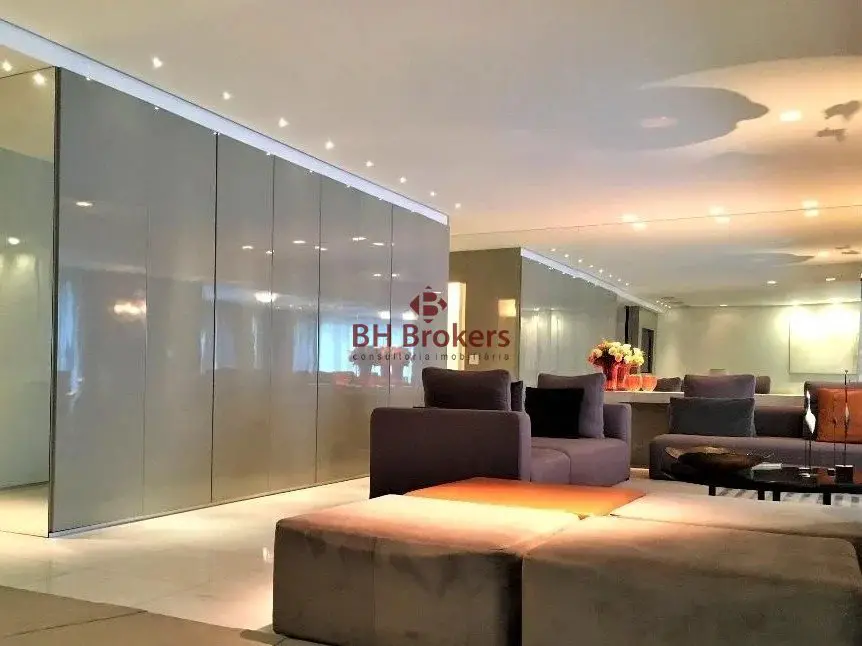 Foto 4 de Apartamento com 4 Quartos para venda ou aluguel, 205m² em Belvedere, Belo Horizonte