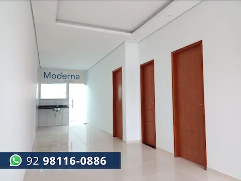Foto 2 de Casa de Condomínio com 2 Quartos à venda, 80m² em Flores, Manaus
