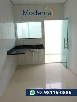 Foto 3 de Casa de Condomínio com 2 Quartos à venda, 80m² em Flores, Manaus