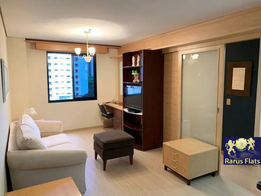 Foto 1 de Flat com 1 Quarto para alugar, 32m² em Indianópolis, São Paulo