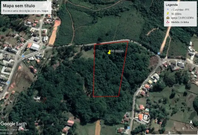 Foto 2 de Lote/Terreno à venda, 10000m² em Guaraituba, Colombo