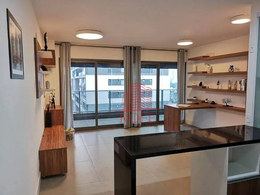Foto 1 de Apartamento com 1 Quarto para venda ou aluguel, 65m² em Brooklin, São Paulo