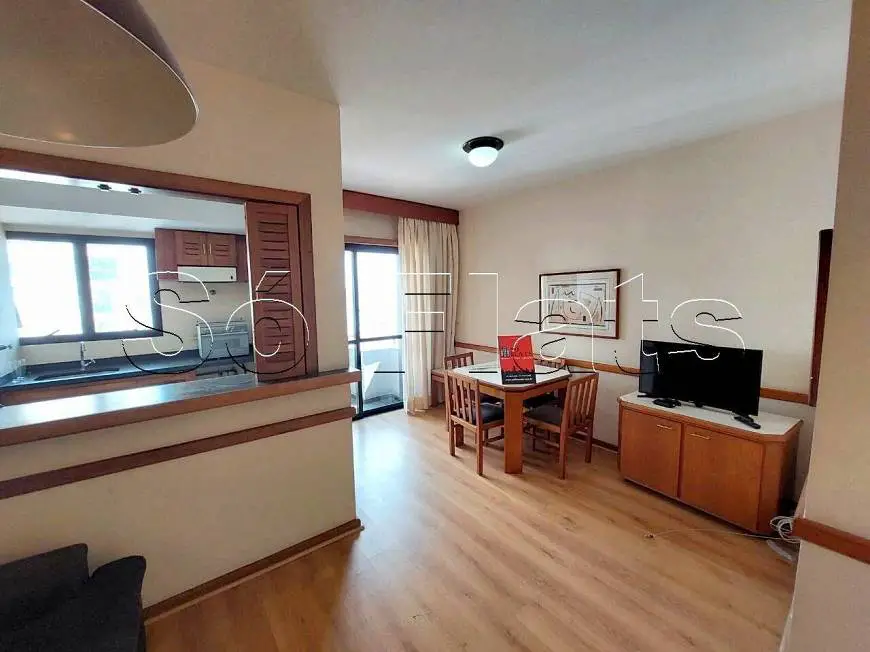 Foto 2 de Apartamento com 1 Quarto para alugar, 43m² em Pinheiros, São Paulo