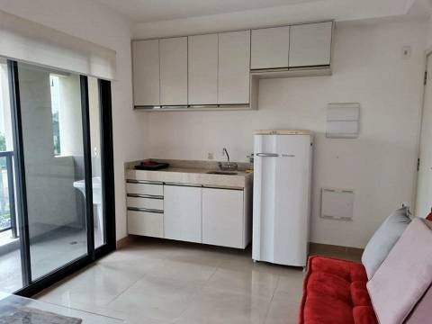 Foto 1 de Apartamento com 1 Quarto para venda ou aluguel, 35m² em Vila Olímpia, São Paulo
