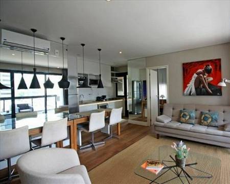 Foto 1 de Apartamento com 1 Quarto para venda ou aluguel, 67m² em Vila Olímpia, São Paulo