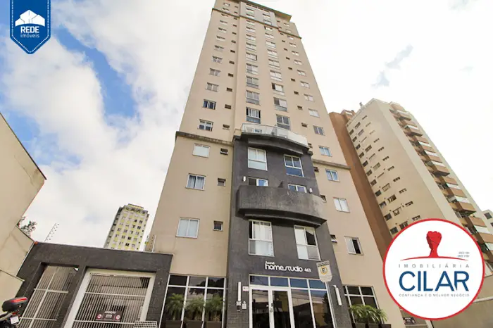 Foto 1 de Apartamento com 1 Quarto para alugar, 35m² em Alto da Glória, Curitiba
