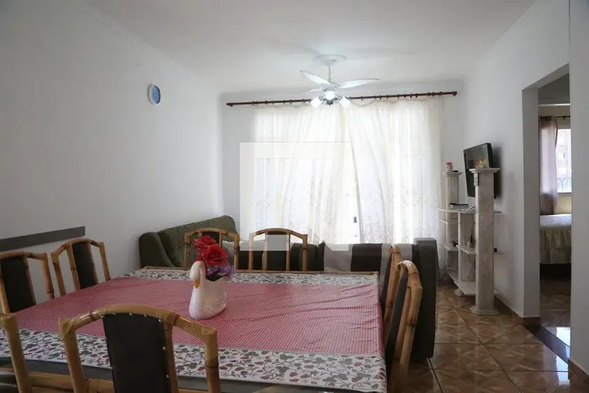 Foto 1 de Apartamento com 1 Quarto para alugar, 115m² em Boqueirão, Praia Grande