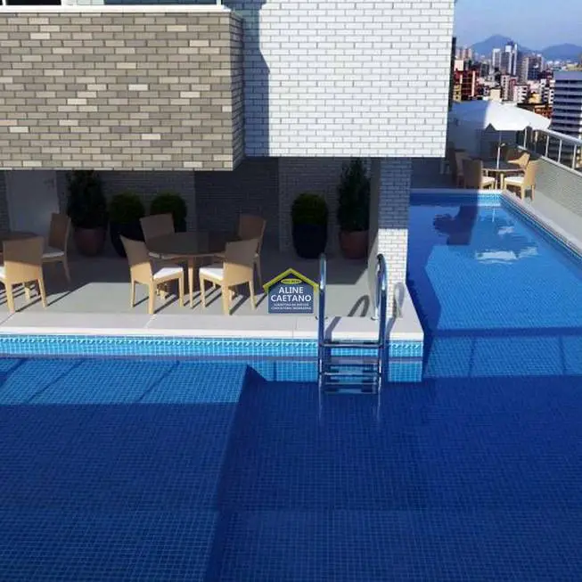 Foto 1 de Apartamento com 1 Quarto à venda, 49m² em Boqueirão, Praia Grande