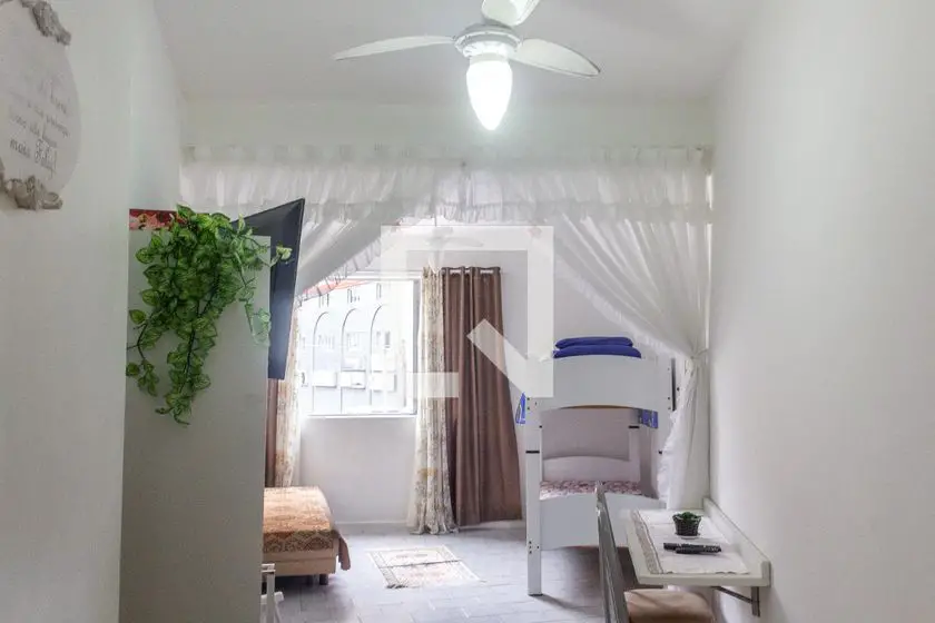 Foto 4 de Apartamento com 1 Quarto para alugar, 50m² em Boqueirão, Praia Grande