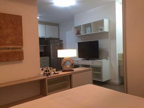 Foto 2 de Apartamento com 1 Quarto para alugar, 43m² em Brooklin, São Paulo