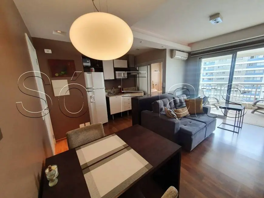 Foto 1 de Apartamento com 1 Quarto para alugar, 46m² em Brooklin, São Paulo